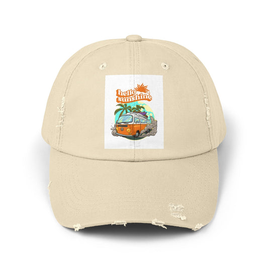 Unisex Distressed Cap