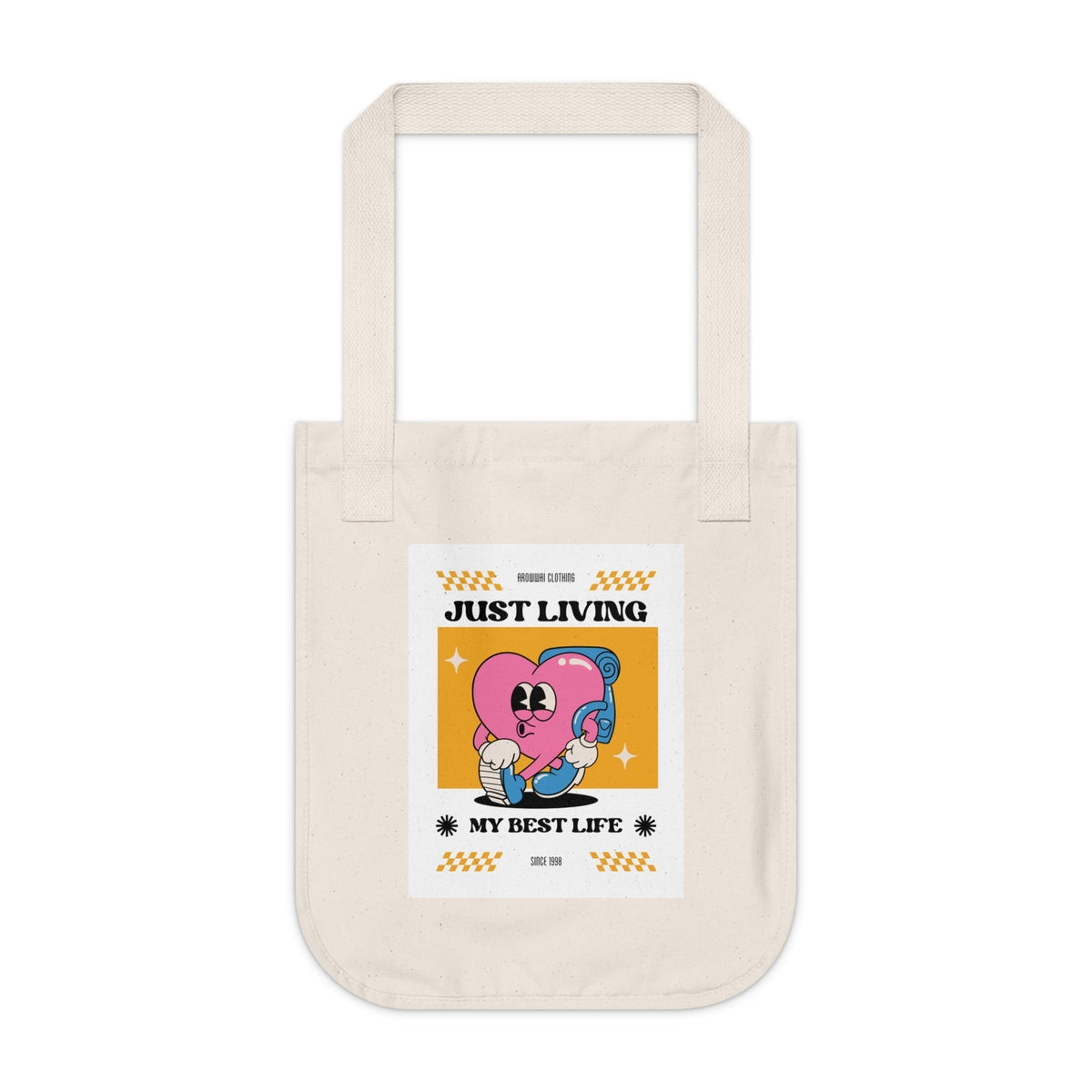 Organic Canvas Tote Bag